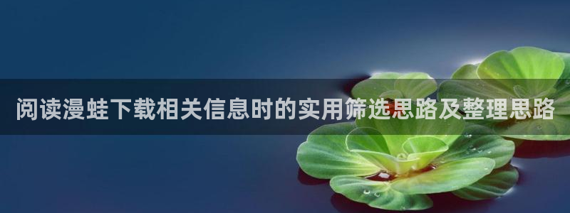 樱花日语N1词汇：阅读漫蛙下载相关信息时的实用筛选思路及整理思路